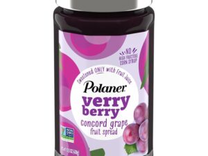 Polaner Verry Berry Fruit Spread, Concord Grape, 15.25 Ounce